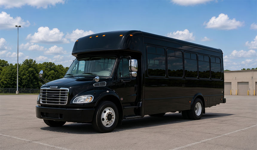 18-passenger minibus for charter in Fresno, CA